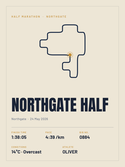 Northgate Half poster